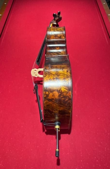 Song Professional Master Cello 4/4  Bird's eye curly maple body, spruce top