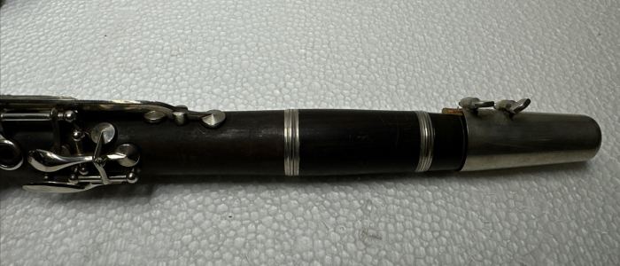 VTG Noblet N Paris Intermediate Wood Clarinet Rare 70's in Case