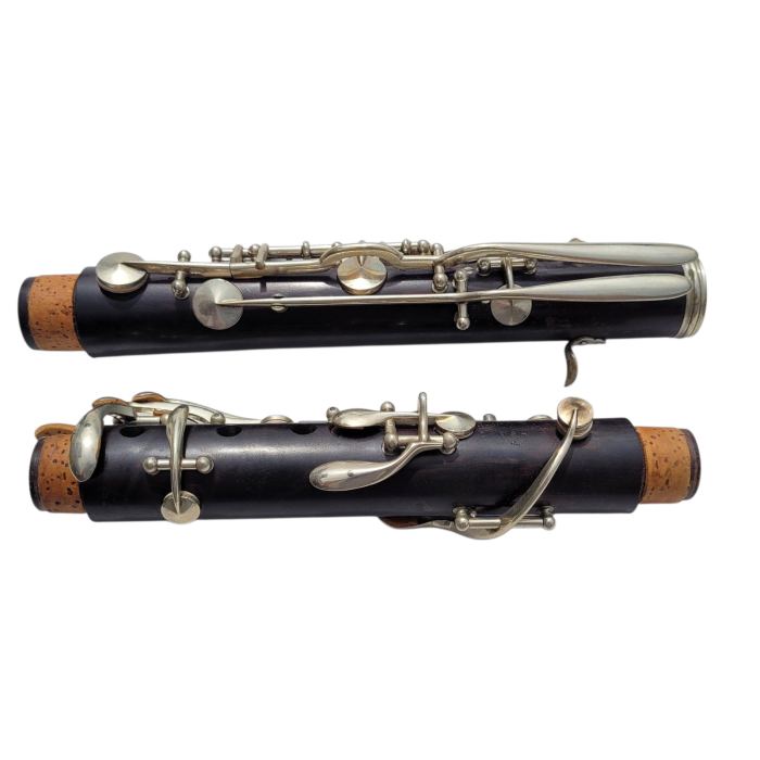 Fernand Chapelain Clarinet Wooden Wood Short Buffet Barrel and Vtg Original Case