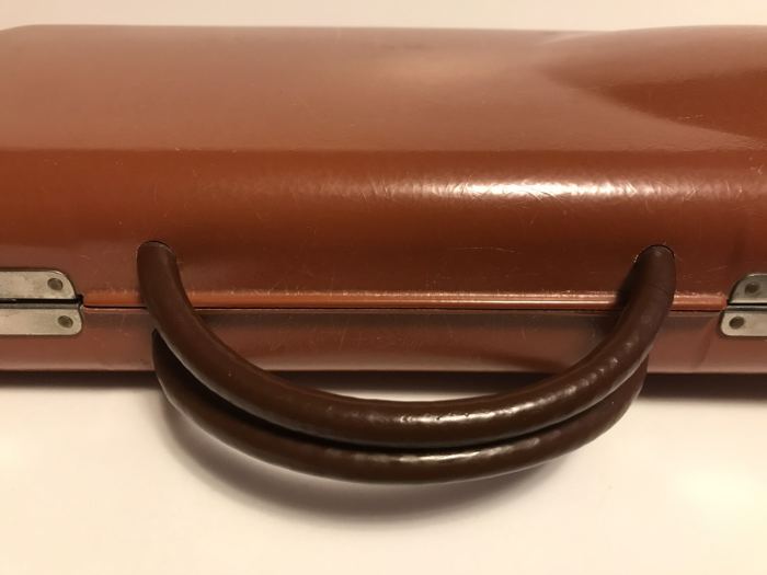VTG CG Conn/Pan American “Cocobolo wood-tone” Clarinet w/leatherette case