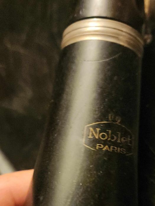 Vintage Noblet 27 Paris Wood Clarinet w/ Case - French Intermediate Repair
