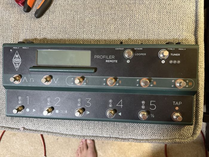 Kemper Amps Profiler Remote