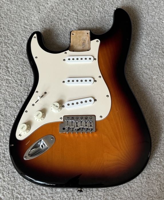 2014 Lefty Squier Stratocaster by Fender®  100% Stock Condition 60's Sunburst