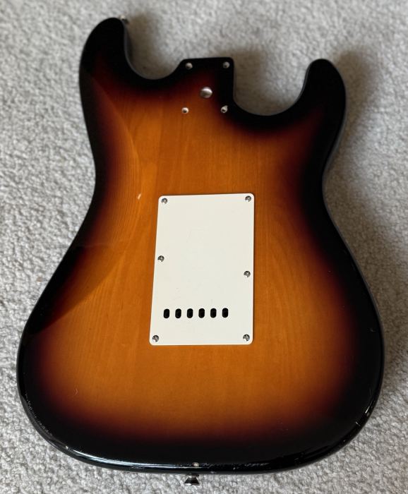 2014 Lefty Squier Stratocaster by Fender®  100% Stock Condition 60's Sunburst