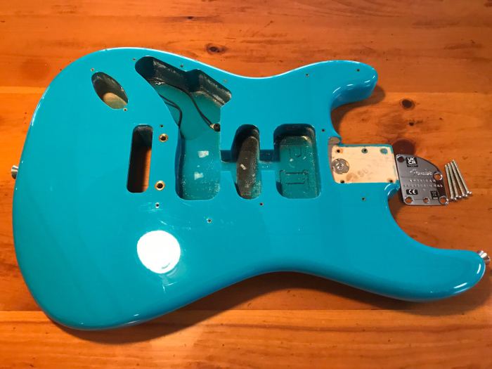 Fender American Professional II Stratocaster BODY Left Handed W/ Neckplate
