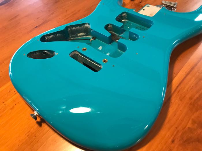 Fender American Professional II Stratocaster BODY Left Handed W/ Neckplate