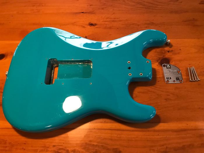 Fender American Professional II Stratocaster BODY Left Handed W/ Neckplate