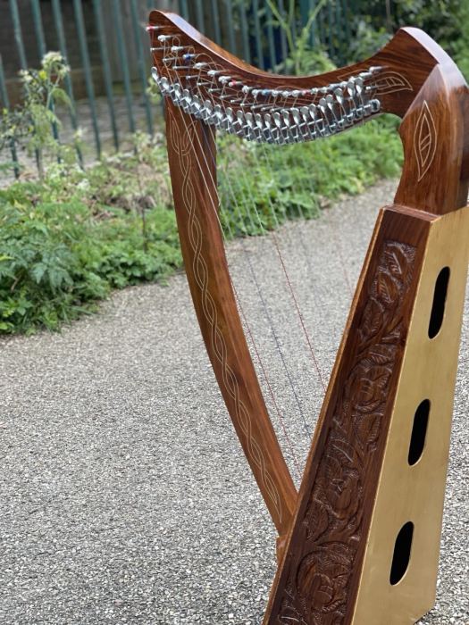 22 Strings Harp Irish Folk Musicals Instrument Harp Celtic Rosewood Lever Harps