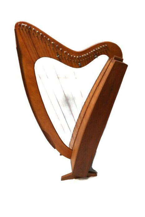 Folk Harp Hand Made 29 Nylon Strings 3 lever Harp 