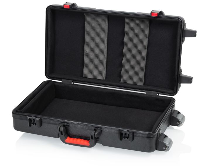 Gator Cases ATA Style Case for Line 6 Helix Multi-FX Floor Processor with Wheels
