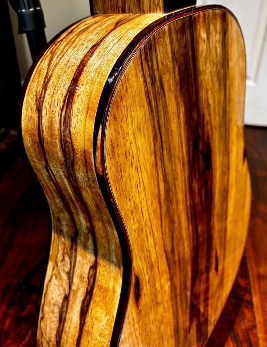 CanyonRoad Guitars, custom, luthier-built acoustic guitar.   Black Limba/Cedar