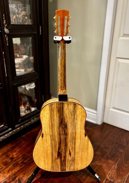 CanyonRoad Guitars, custom, luthier-built acoustic guitar.   Black Limba/Cedar
