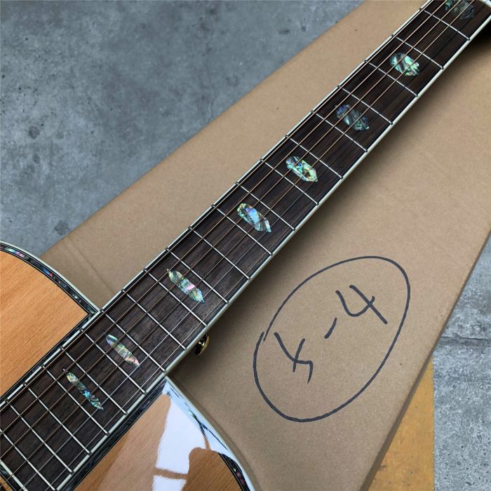 Top Quality 41" D Type Solid Cedar Acoustic Guitar Rosewood Body and Fingerboard