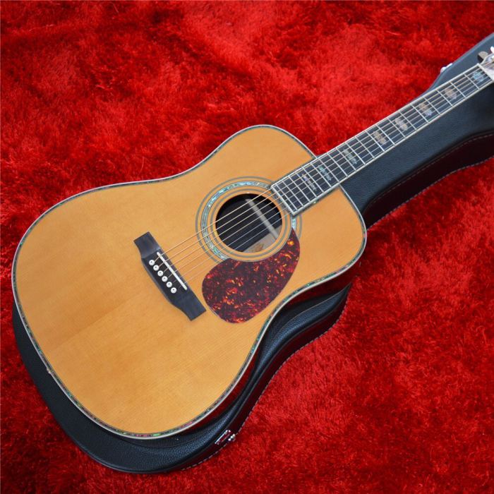 Top Quality 41 Inch Solid Cedar Top D Type Acoustic Guitar Rosewood Body
