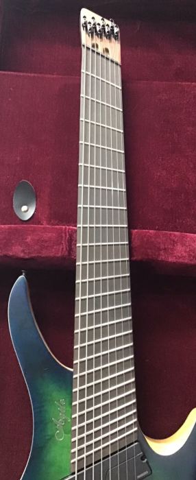 Agile Chiral Nirvana Guitar Multi Scale 8 String Fishman Pickups