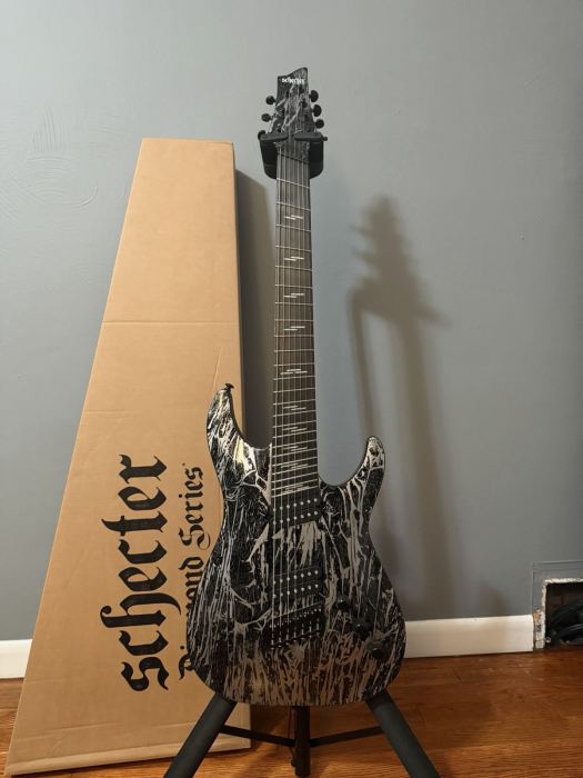 Schecter Silver Mountain Multiscale 7 String Electric Guitar