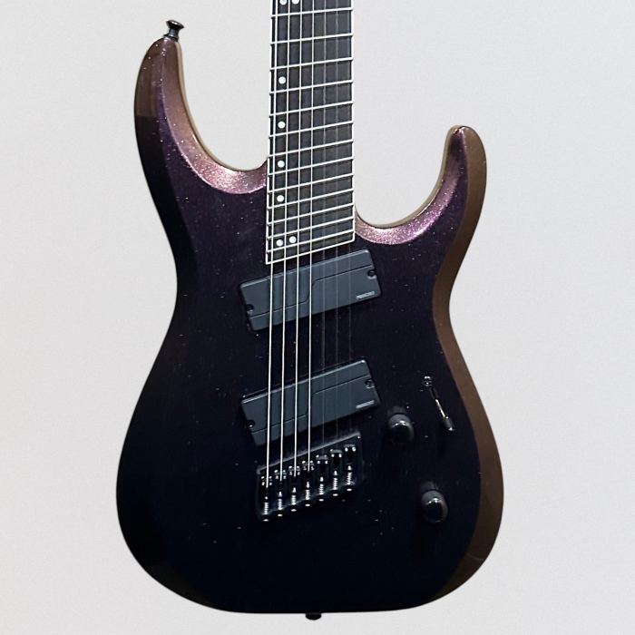 Jackson Pro Dinky DK Modern HT7 MS 7 String Multi Scale Electric Guitar - Eureka