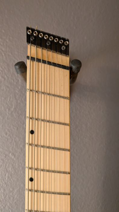 Legator G8FS Lunar Eclipse Headless 8 String Electric Guitar Ghost Multiscale