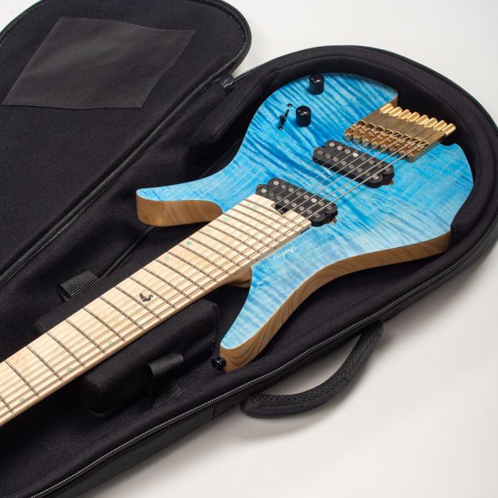 Batking Electric Headless 8 Stringed Multiscale Guitar luminous Inlays