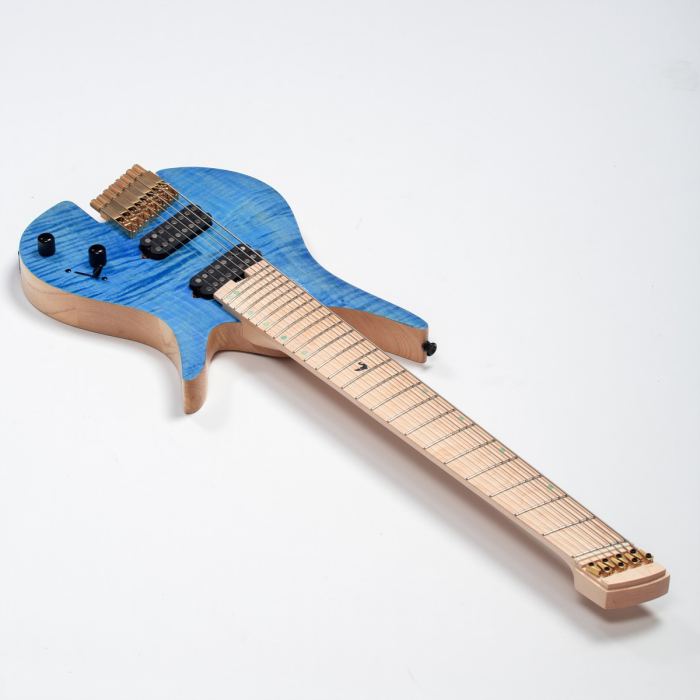Batking Electric Headless 8 Stringed Multiscale Guitar luminous Inlays