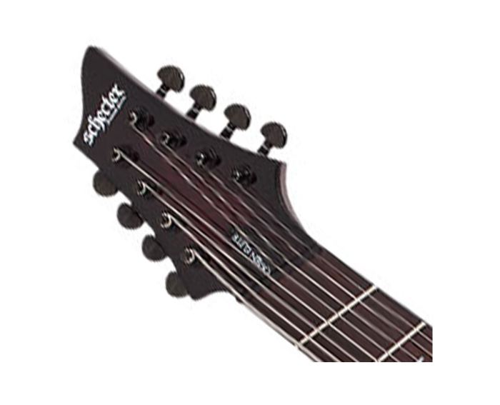 Schecter Omen Elite-8 8-String Multiscale Guitar - Black Cherry Burst - Open Box