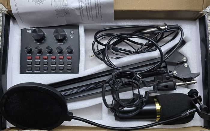 Professional Condenser Studio Microphone Gently Used Tested