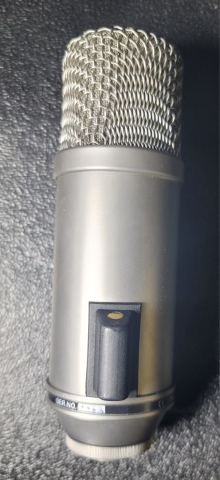 Rode Broadcaster Studio Condenser Microphone- End Address, Radio Mic 5-pin Aus