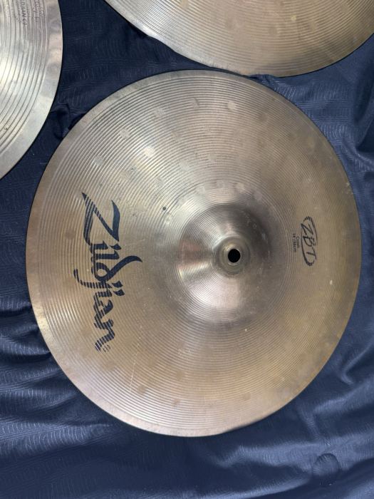 ✅Zildjian ✅ZBT Cymbal Set ✅13" Hats ✅18" Ride ✅14" Crash ✅10" Splash ✅33cm