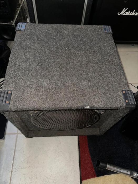 1X15 speaker cabinet for guitar, bass, drums or other amplifier LOCAL PICKUP