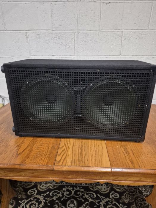 2 X 12 LOADED GUITAR SPEAKER CABINET - SLM 86-455-08/ 60W / 16 OHM extra bumpers