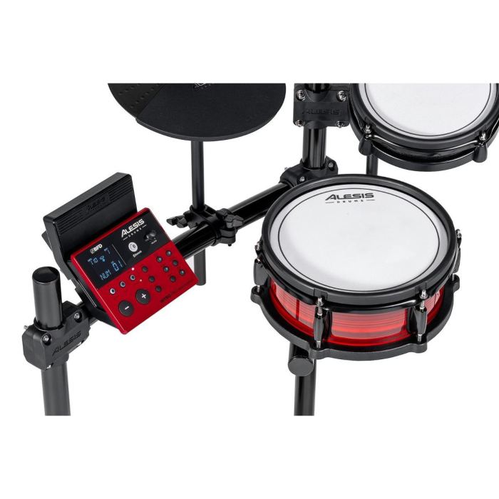 Alesis Nitro Pro Drum Kit 8-Piece Drum Kit with Mesh Heads and Bluetooth