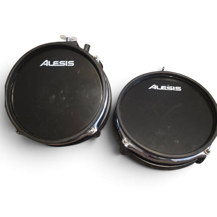 ALESIS DM10 Studio Electronic Drum Kit – Mylar Mesh Heads – Bonus Pro X Hi-Hat 