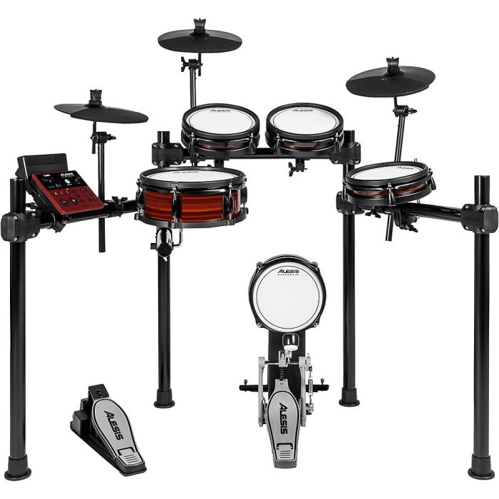 Alesis Nitro Pro 8Piece Pro Electronic Drum Kit With Mesh Heads & Bluetooth