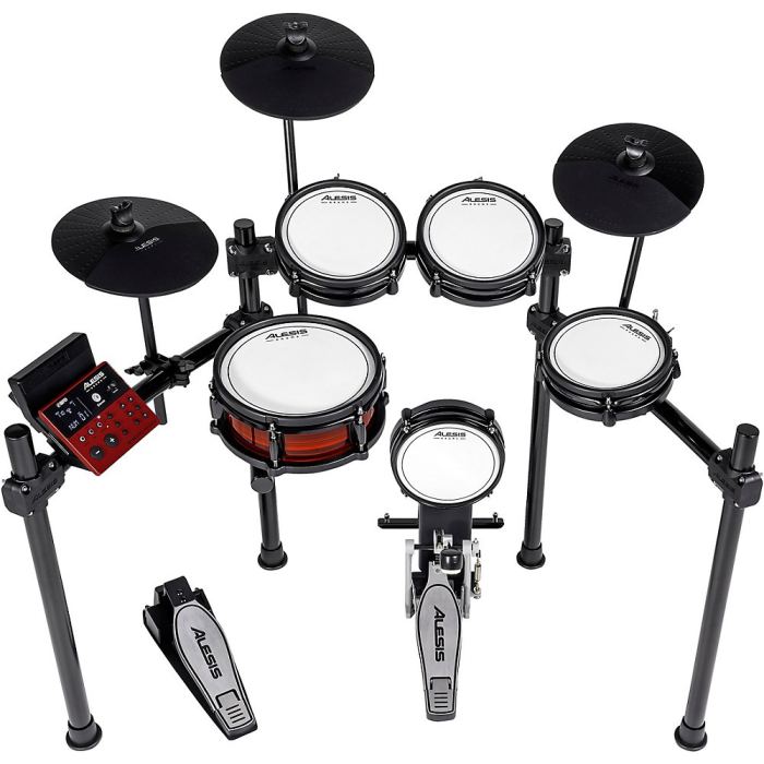 Alesis Nitro Pro 8Piece Pro Electronic Drum Kit With Mesh Heads & Bluetooth