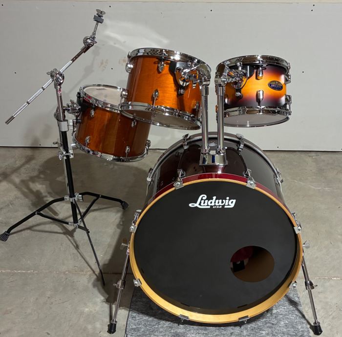 Pearl & Ludwig upgraded drum shell pack