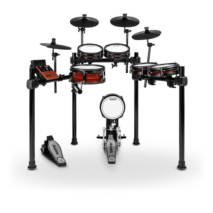 Alesis Nitro Pro XL 10Piece Electronic Drum Kit wMesh HeadsBT Refurbished