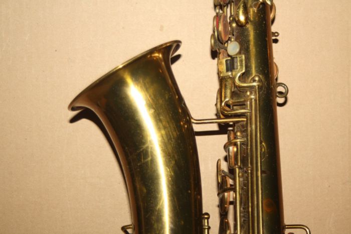 Vintage 1920 Buescher True Tone Low Pitch Alto Saxophone w Case SN 66336 G2U