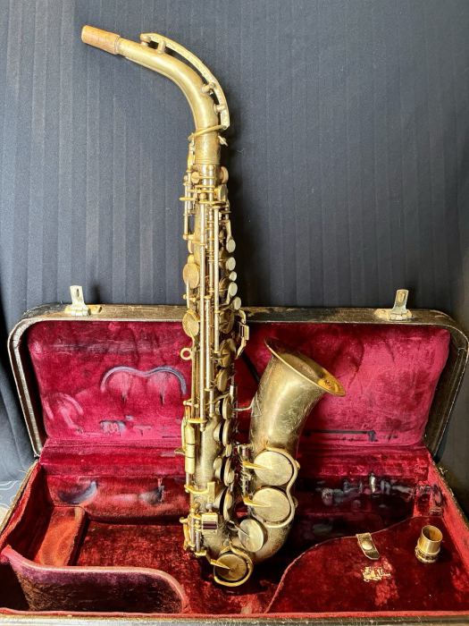 King Zephyr Alto Saxophone 1935 New Professional Repad Original Case