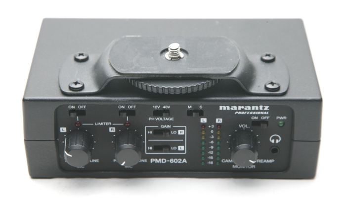 Marantz Professional PMD-602A 2 Channel DSLR Audio Interface.