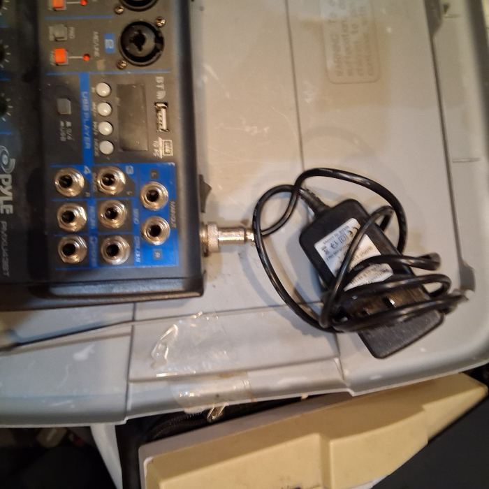Pyle PMXU43BT 4-Channel Bluetooth Mixer USB XLR 1/4" Effects Phantom Power