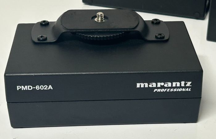 Lot of 2 Marantz Professional PMD-602A 2 Channel DSLR Audio Interface.