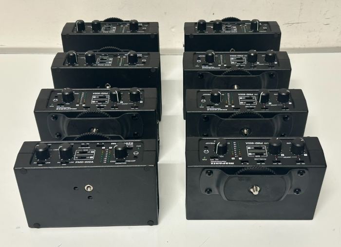 Lot of 2 Marantz Professional PMD-602A 2 Channel DSLR Audio Interface.