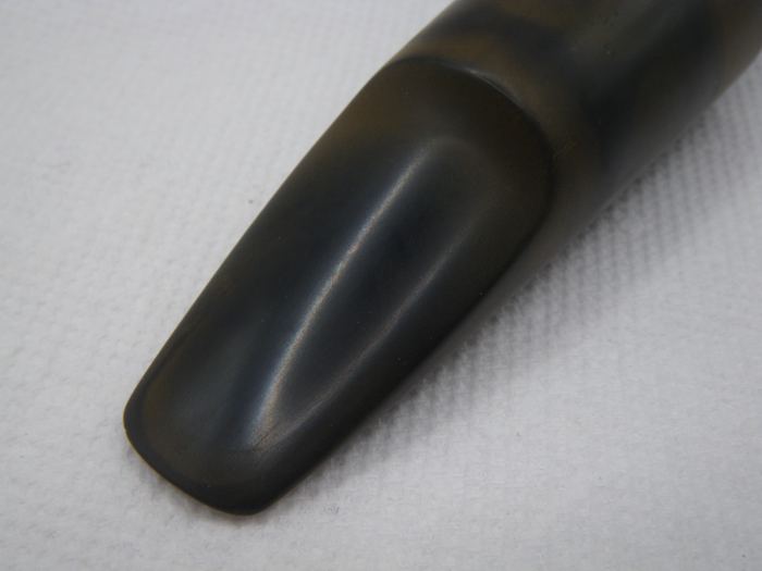 VINTAGE NEW YORK MEYER BARITONE SAXOPHONE MOUTHPIECE - RARE ORIGINAL 10M = .120"