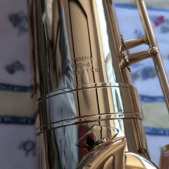 Yamaha YBS-41 II Eb Baritone Saxophone Low A Gold Lacquer Professional Bari Sax