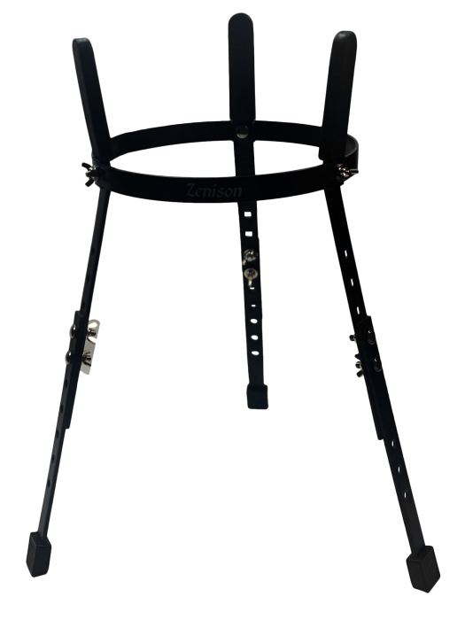 B-Stock ZenisoAdjustable Pro Conga Barrell STAND For  11" Black Powder Rubber Ft