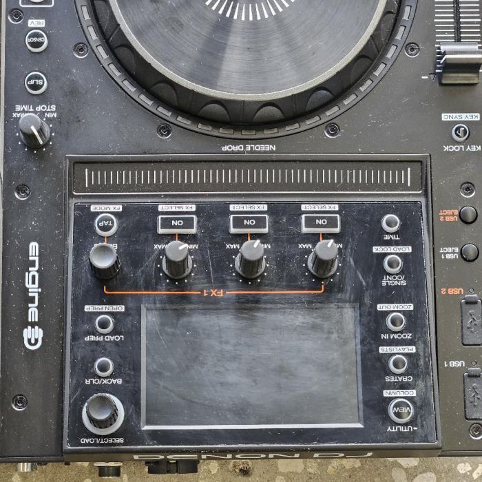 Denon MCX8000 Professional DJ Controller 4CH Dual Screen Display USB Port Mic