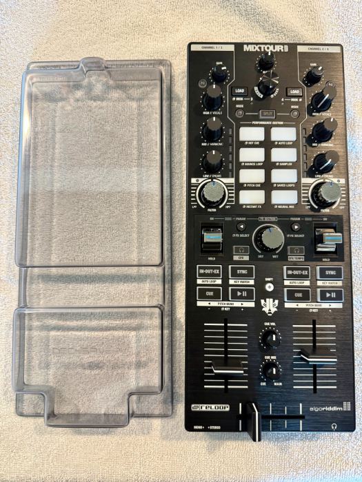 Reloop MIXTOUR PRO 4-Deck All-In-One DJ Controller w DECKSAVER PACKAGE!