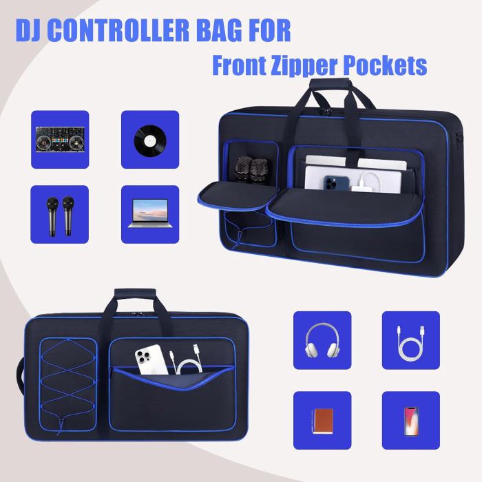 Professional DJ Controller Case for DDJ FLX10, GRV6, REV7, REV5, 1000, SC LIVE 4