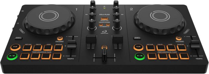 Professional-Style Pioneer DDJ- Beginner DJ Controller with Streaming Access