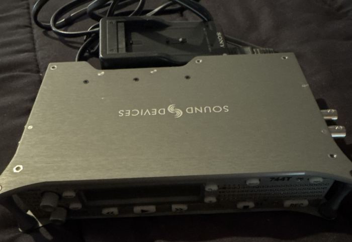 Sound Devices 744T Portable Digital Recorder, XLR/BNC, FireWire, CF